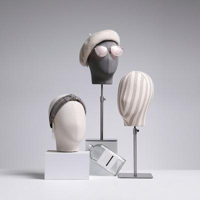 China With wig shop headband display head stand mannequin hat wig display mannequin head for display for sale