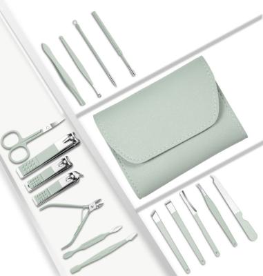 China Custom Professional Nail Scissors Care Pedicure Nail Care Stainless Steel Manicure Set Nail Clippers Kit for sale