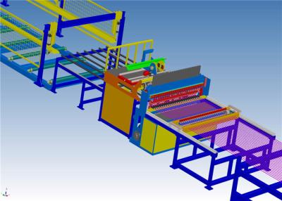 중국 기계 ISO9001 승인되 용접하는 65 번 / 민 8.5T 펜스 메쉬 판매용