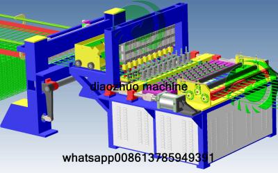 China 8mm Automatic Mesh Welding Machine 60times/min Wire Cage Welding Machine for sale