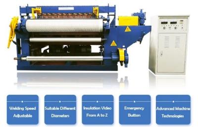 China 1500mm Wire Cage Welding Machine , Chicken Wire Mesh Machine for sale