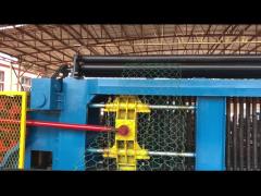 PVC Coated Gabion Mesh Machine 0.4-0.6mm Grey Color