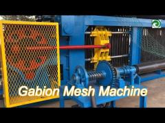 Pvc Coated Gabion Mesh Machine 0.4 - 0.6Mm Grey Color