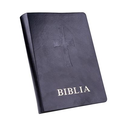 China paper & High Quality Cardboard Bible Paper Printing PU Leather Bible Covers Mini Bible Printing Service for sale