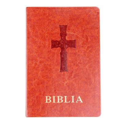 China paper & Cardboard Factory Chinese Wholesale Hardcover Spanish Bible Book Printing Service for sale