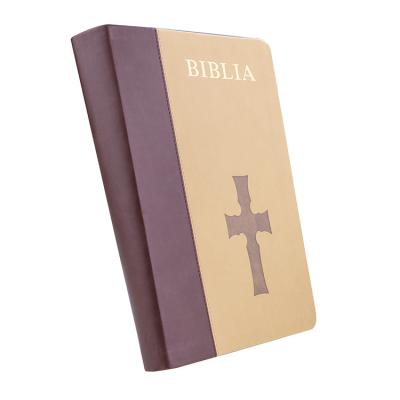 China paper & Cheapest Custom Stitched Wholesale Holy Bible Cover Binding Leather Bible Perfect Perfect Cardboard Nv for sale