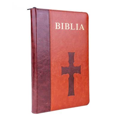 China paper & Holy Bible Niv Printing Wholesale Cardboard Factory OEM Zipper Bag Bible Cover for sale