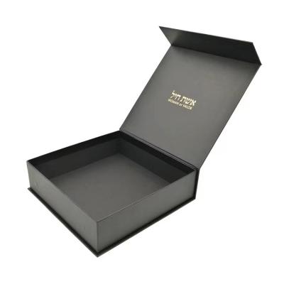 China OEM Recyclable Cardboard Custom Luxury Book Shaped Rigid Paper Box Packaging Magnetic Gift Boxes For Watches Jewelry Cosmetics for sale