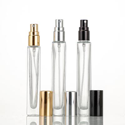 China 2ml 3ml 5ml 10ml Cosmetic Empty Clear Airless Spray Bottle Glass Mini Travel Perfume Spray Bottles Convenient For Essential Oil Packaging for sale