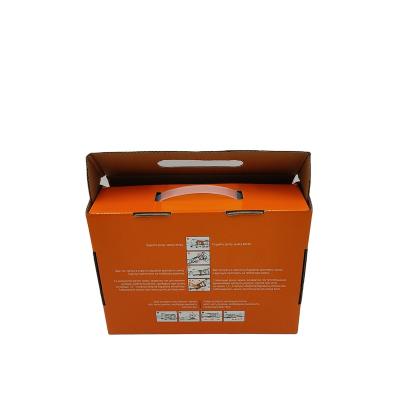 China Recyclable Customized LOGO Color Packaging Tool Box With Handle Box Luxury Packaging Box for sale