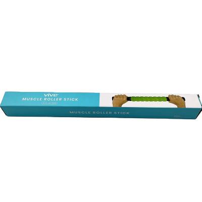 China Recyclable Chinese Manufacturer Made Massage Stick Packaging Box Simple Folding Printing Color Box for sale