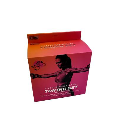 China Sporting Goods Packing Corrugated Cardboard Box Recyclable Custom Packing Folding Box for sale