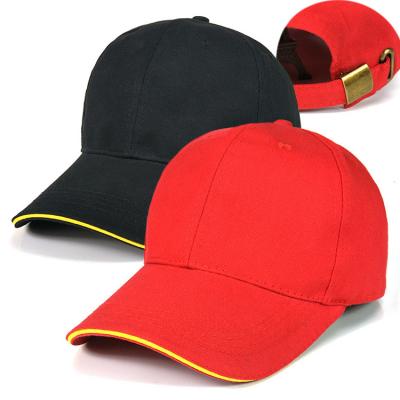 China Wholesale custom logo JOINT baseball cap 100% pure cotton embroidery made metal button 6 panel cap hat from china direct manufacturer for sale