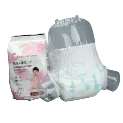 China High Absorption Cotton Wholesale Cheap Price Manufacturer USA Disposable Baby Diaper Printed for sale