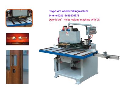 China door lock holes making machine door lock slot process machine MXZF1560 for sale