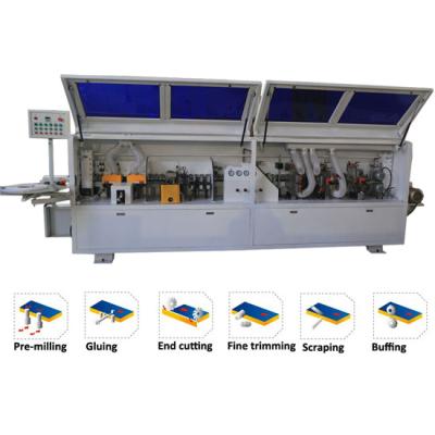 China Precintadora automática llena recta de borde de las bandas de borde del PVC KC307P con la función pre-que muele en venta