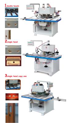 Китай Машина mortise отверстия замка mortising с головами двойных голов одиночными копирует головы продается