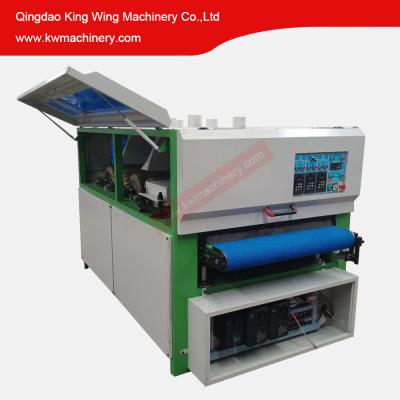 China Max. working width 1000mm 9 discs sanding brush and 3 sanding rollers cabinet sanding machine à venda