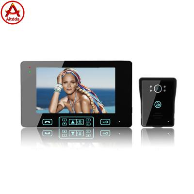 China Wholesale Built-in 7 Inch TFT LCD Touch Screen Doorbell Camera Wireless Video Intercom Night Vision Aitdda Waterproof/Waterproof Two Way Audio Touch Screen for sale