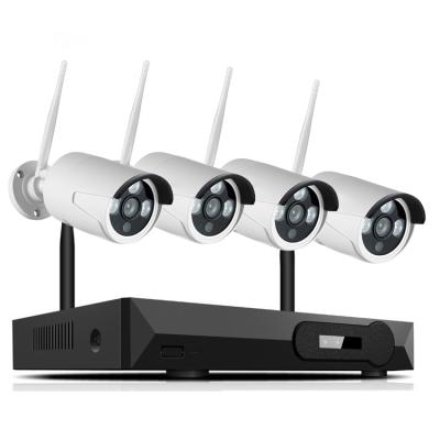 China 5MP Wireless NVR Kit Surveillance System NIGHT VISION Security Camera System 4 ch Wifi NVR for sale