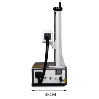 China Deep Marking Low Price Portable Fiber Laser Marking Machine Rotarty 20w Portable Fiber Laser Marking Machine For Led Bulb Logo for sale