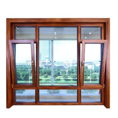 China Alwew New Quality Modern Aluminum Screen Best Double Price Aluminum Casement Folding Aluminum Casement Windows And Kitchen Room Casement Window for sale