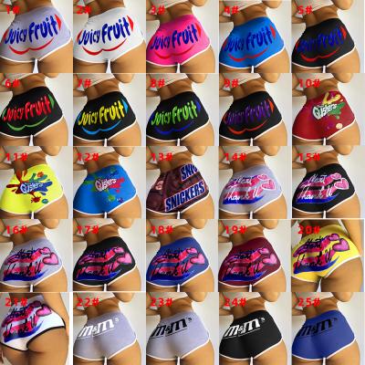 China Yizhilong viable printing Prettylittlething women summer beach sniff pants workout custom sports sweat plus size womens shorts for sale