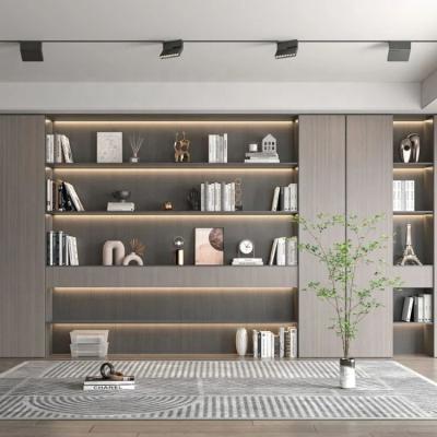 China Design Book Gray Bookshelf Modern Office Furniture Convertible Office and Cabinet Interiors for sale