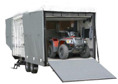 China Toy Hauler Caravan Durable RV Covers Easy Operation Customized Design for sale