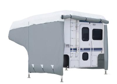 China Truck Camper Durable RV Covers For 8' - 10' Campers 3 Layer Polypropylene Top Fabric for sale