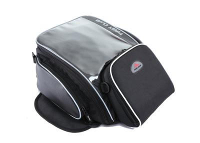 China Customized Black Magnetic Motorcycle Tank Bag Waterproof 33*40*15CM  for sale