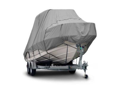 China 1200 Denier Breathable Boat Cover Fits Hard Top / T-Top Boats 24' To 26' for sale