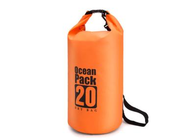 China 20L / 10L / 5L Waterproof Dry Bags With Detachable / Adjustable Shoulder Strap  for sale