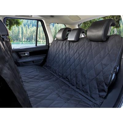 China 100% Waterproof Pet Car Seat Covers With Seat Anchors Black Color 54