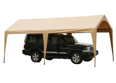 China 10 X 20 Feet Domain Portable Garage Carport Shelter Car Canopy With 6 Steel Legs for sale