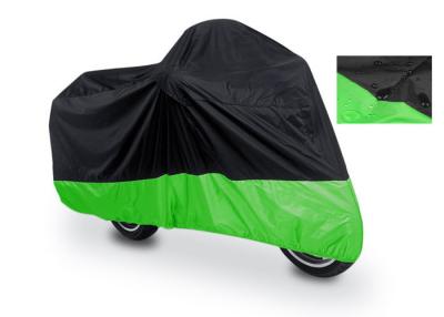 China 180T Polyester Taffeta Fabric Waterproof Motorcycle Cover Easy Install for sale