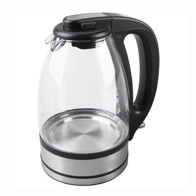 China New Hot Sale Outdoor Model Glass Electric Kettle For Tea Hot Water for sale