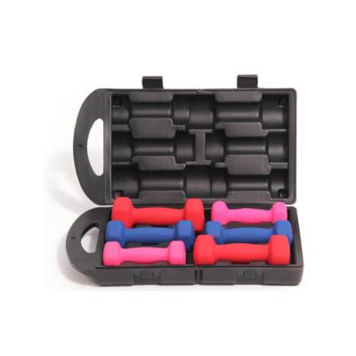 China Universal Hot Sale Women's Color Neoprene Dumbbell Sets Portable Gym Fitness Dumbbell for sale