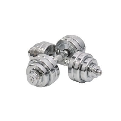 China Universal Hot Sale Low Price All Steel Dumbbell Gym Dumbbell Set Gym Dumbbell Set for sale