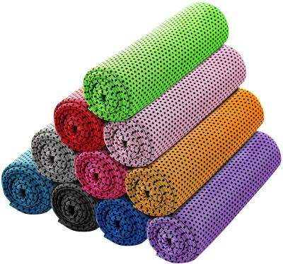 China QUICK-DRY Custom Absorbent Quick-Drying Outdoor Quick-Cold Cooling Gym Sports Towel Cooling and Quick-Drying Sports Towel for sale