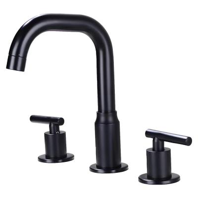 China Long Nickel Modern Brass Waterfall Mixer Tap Basin Basin Faucet For Bathroom for sale