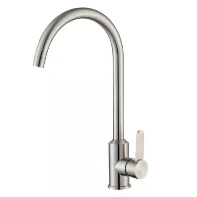 China Modern Household Stainless Steel Pull Down Ceramic Sprayer Kitchen Mixer Value Core Kitchen Faucet for sale