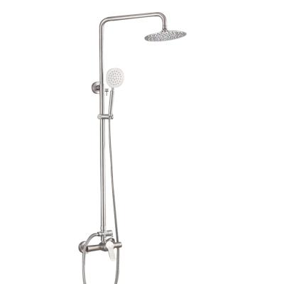 China With Slide Bar Low Price Good Quality Waterfall Bath Faucet Wall Mounted Shower System For Bathroom for sale