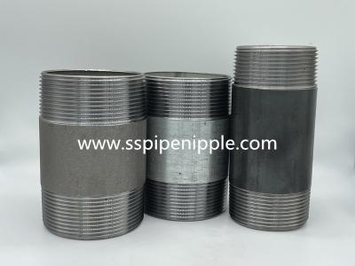 China Threaded Black Steel Pipe Nipples  1