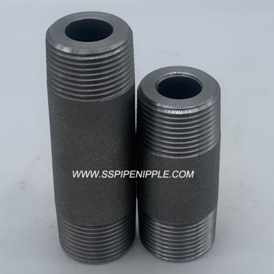 China Customized Black Pipe Nipple 1