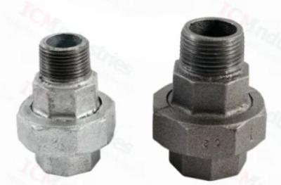 中国 Astm A197 Galvanized Malleable Iron Fittings Black Mf Union For Tube 販売のため