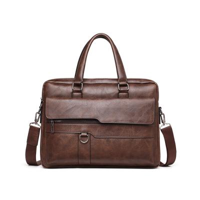 China High Quality Factory Direct Wholesale Maletin Briefcase Men Vintage Laptop Briefcase Custom Casual Messenger Briefcase Leather for sale