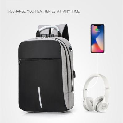 China With Logo School Bag Waterproof Travel Custom Backpack New Style USB Charging Anti-theft Laptop Backpacks For Men for sale