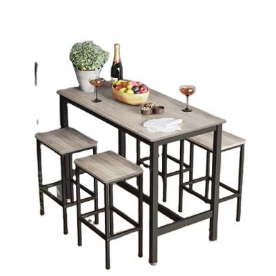 China (Size) Vekin Adjustable Bar Table Set Bar Table With Stools Dining Table Set Kitchen Counter With Chairs for sale