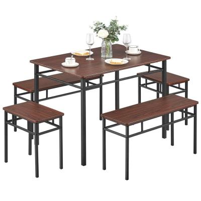 China Modern French Style Dining Room Furniture Wooden Table And Chair Dining Set for sale